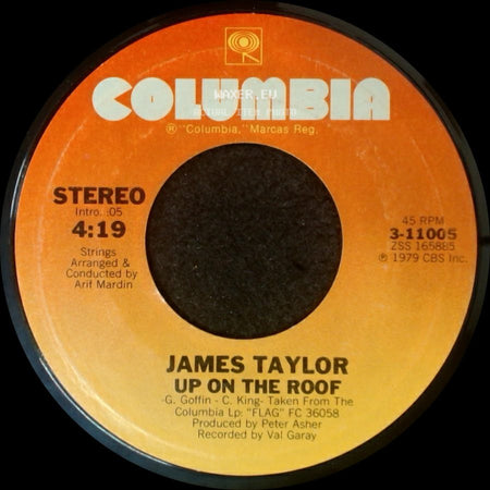 James Taylor - Up On The Roof / Up On The Roof side A