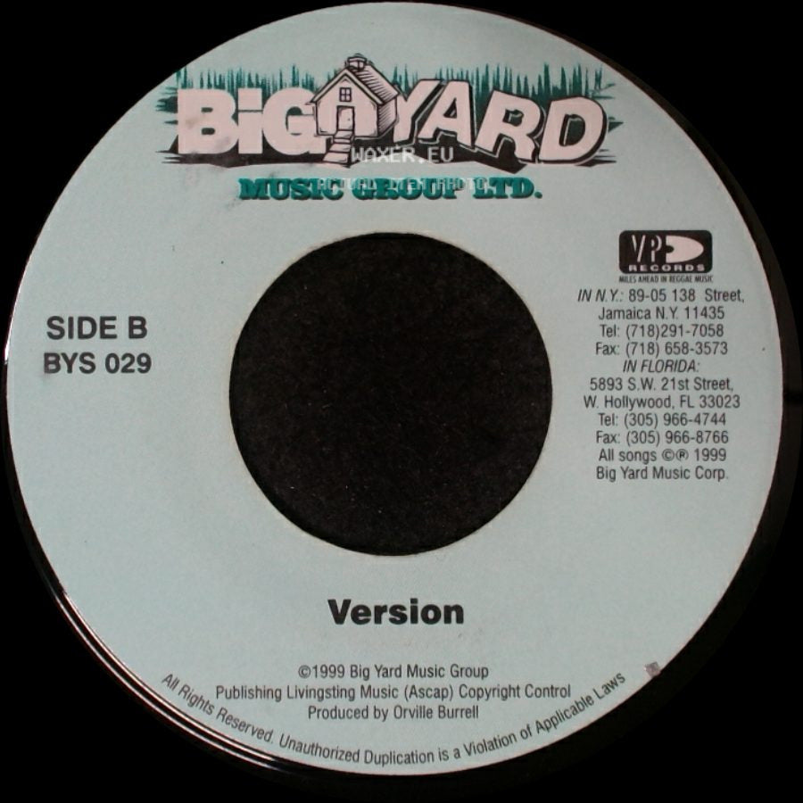 Rayvon - Do U Wanna Ride / Version side B