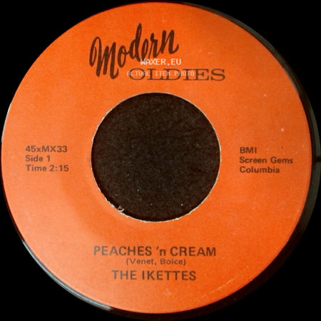 The Ikettes - Peaches 'n Cream / The Biggest Players side A
