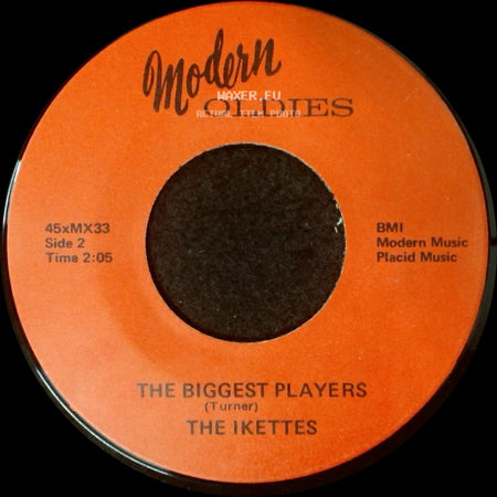 The Ikettes - Peaches 'n Cream / The Biggest Players side B