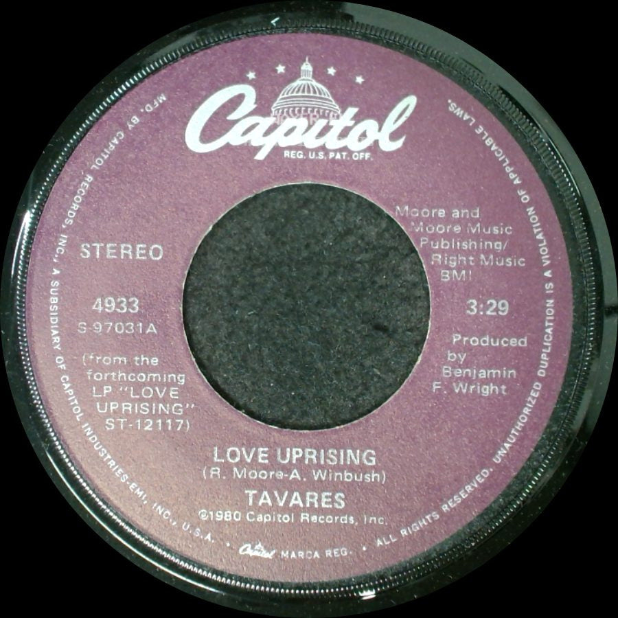 Tavares - Love Uprising / Hot Love side A