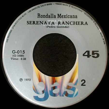 Rondalla Mexicana - Corazon De Roca / Serenata Ranchera side B