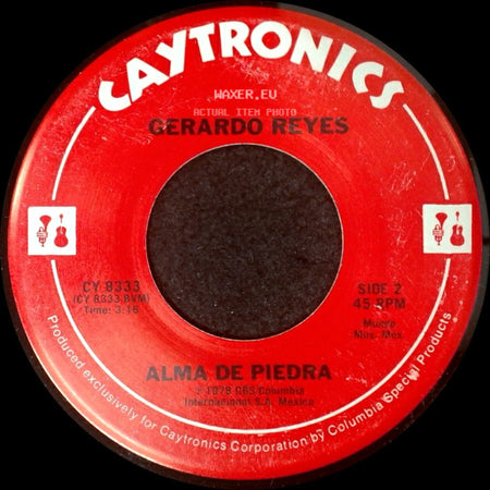 Gerardo Reyes - La Venganza De Luciano Resendez / Alma De Piedra side B