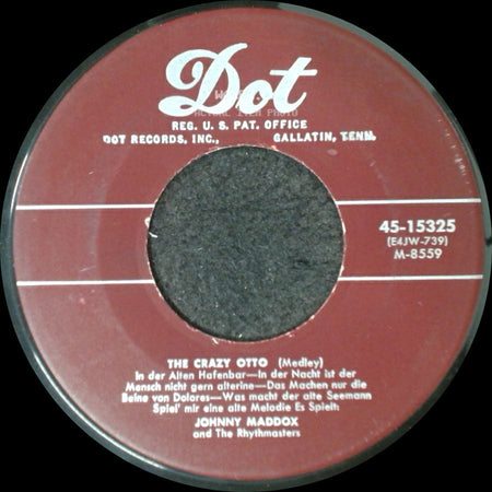 Johnny Maddox And The Rhythmasters - Humoresque / The Crazy Otto (Medley) side B