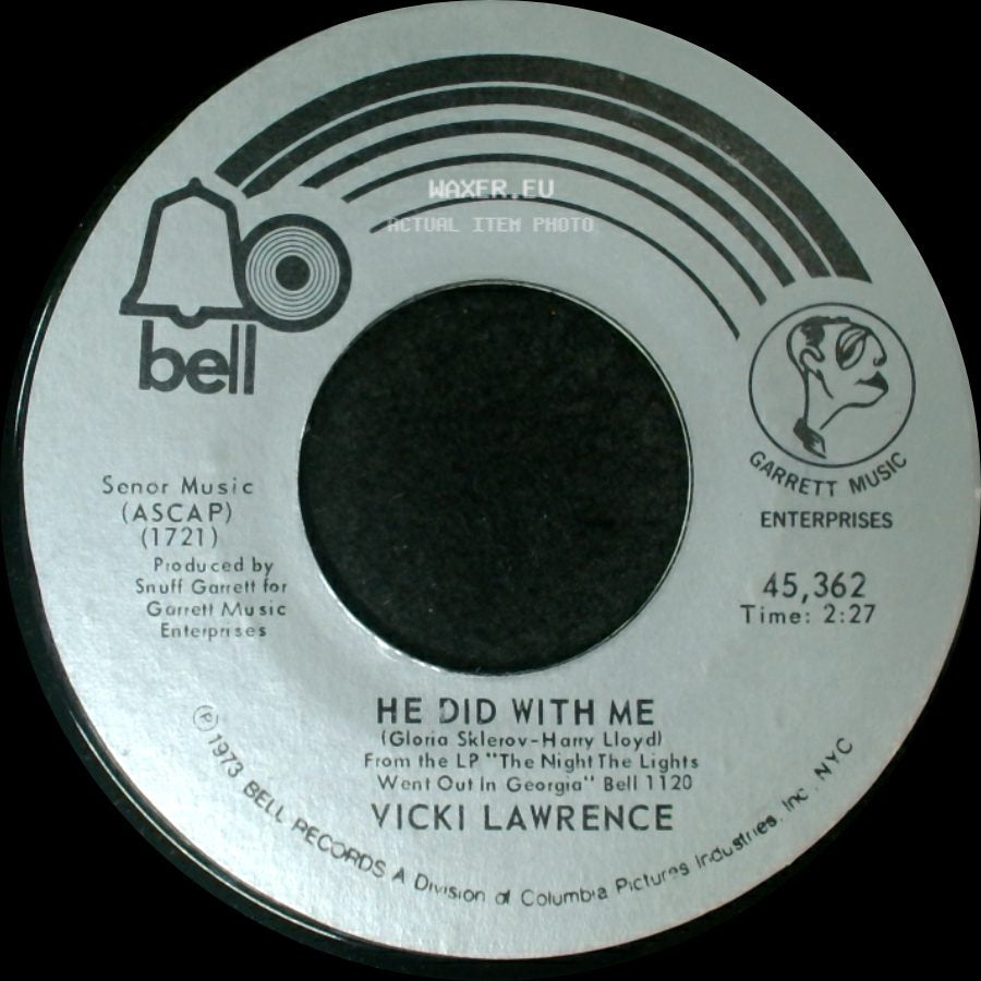 Vicki Lawrence - He Did With Me / Mr. Allison side A