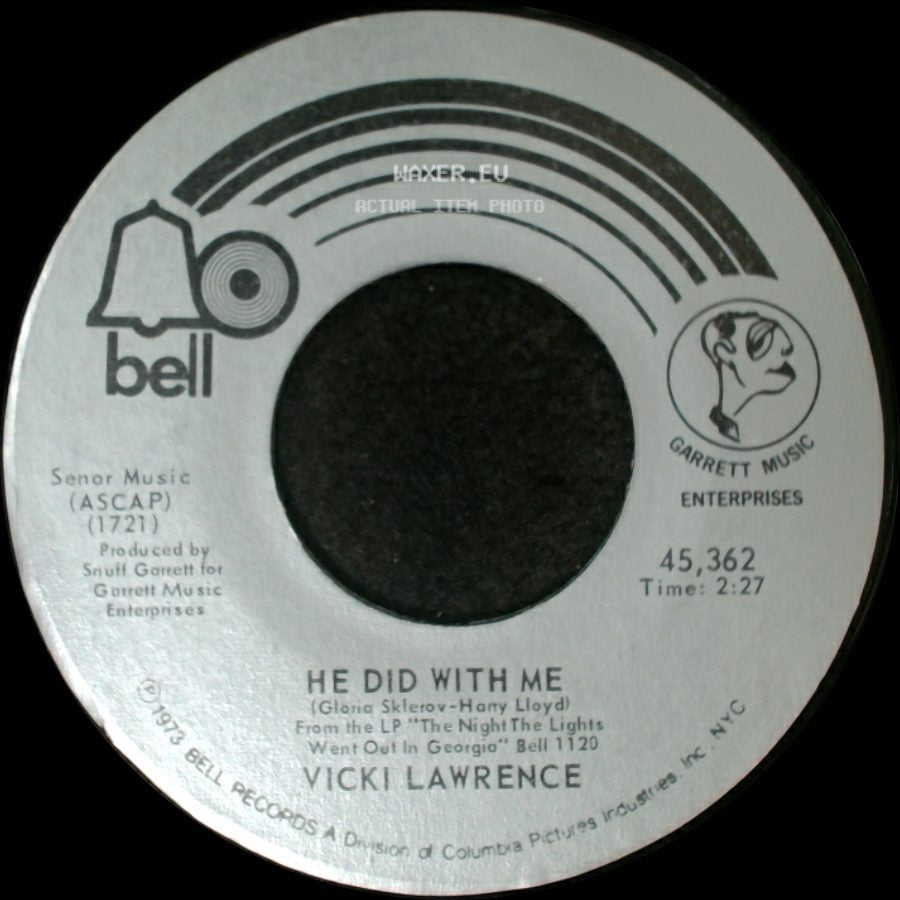 Vicki Lawrence - He Did With Me / Mr. Allison side A