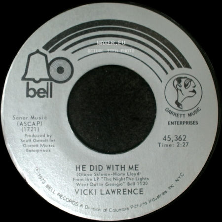Vicki Lawrence - He Did With Me / Mr. Allison side A
