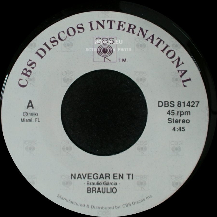 Braulio - Navegar En Ti / El Tribunal Del Amor side A