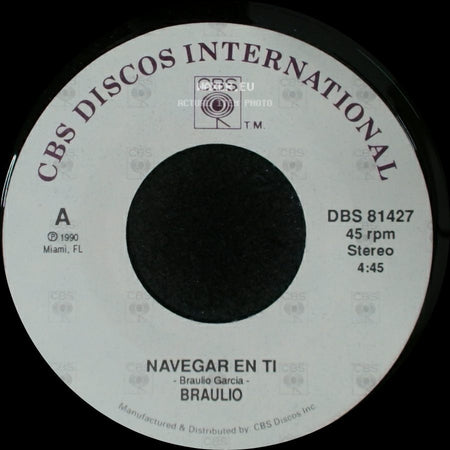 Braulio - Navegar En Ti / El Tribunal Del Amor side A