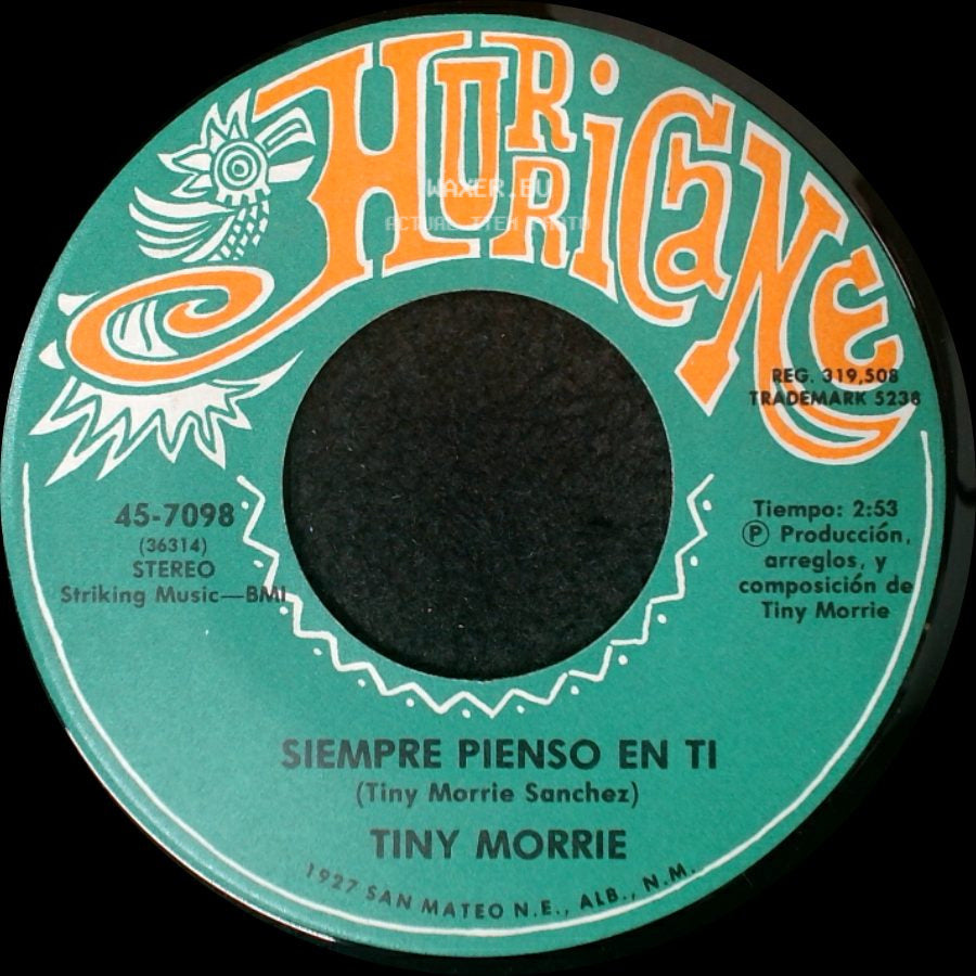 Tiny Morrie - El Pescado Nadador / Siempre Pienso En Ti side B