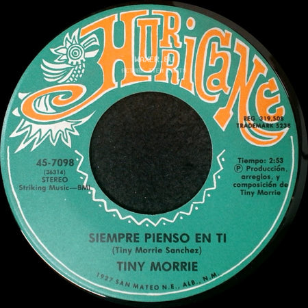 Tiny Morrie - El Pescado Nadador / Siempre Pienso En Ti side B