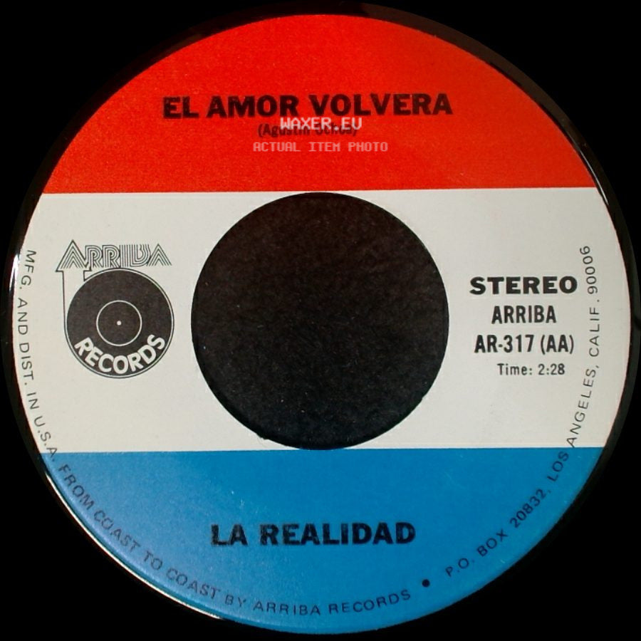 Unknown Artist - El Amor Volvera / Desengaño side A