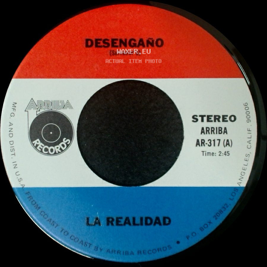 Unknown Artist - El Amor Volvera / Desengaño side B