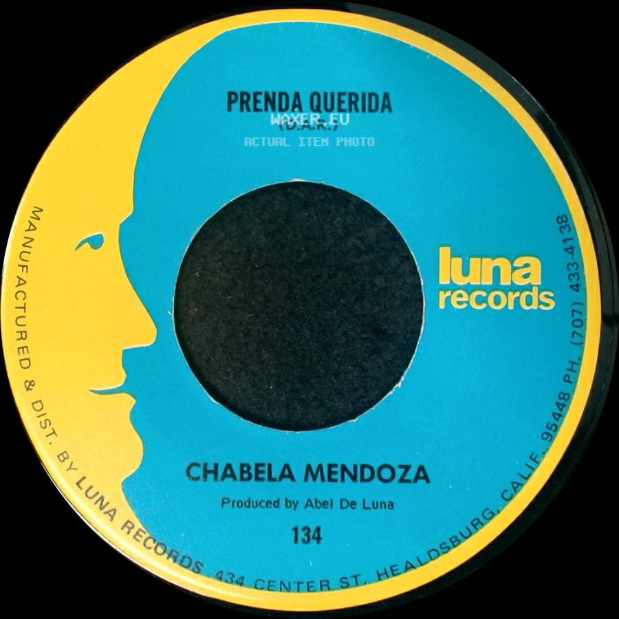 Chabela Mendoza - Prenda Querida / Turistas Contrabandistas side A