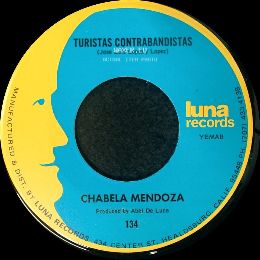 Chabela Mendoza - Prenda Querida / Turistas Contrabandistas side B