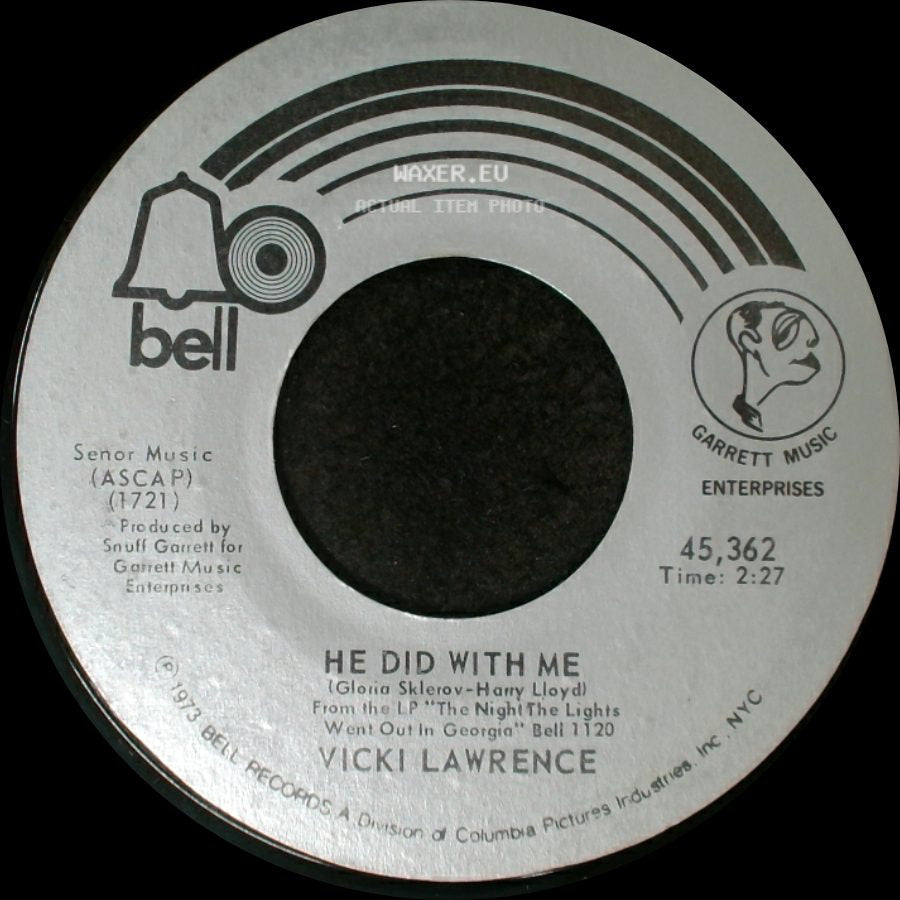 Vicki Lawrence - He Did With Me / Mr. Allison side A
