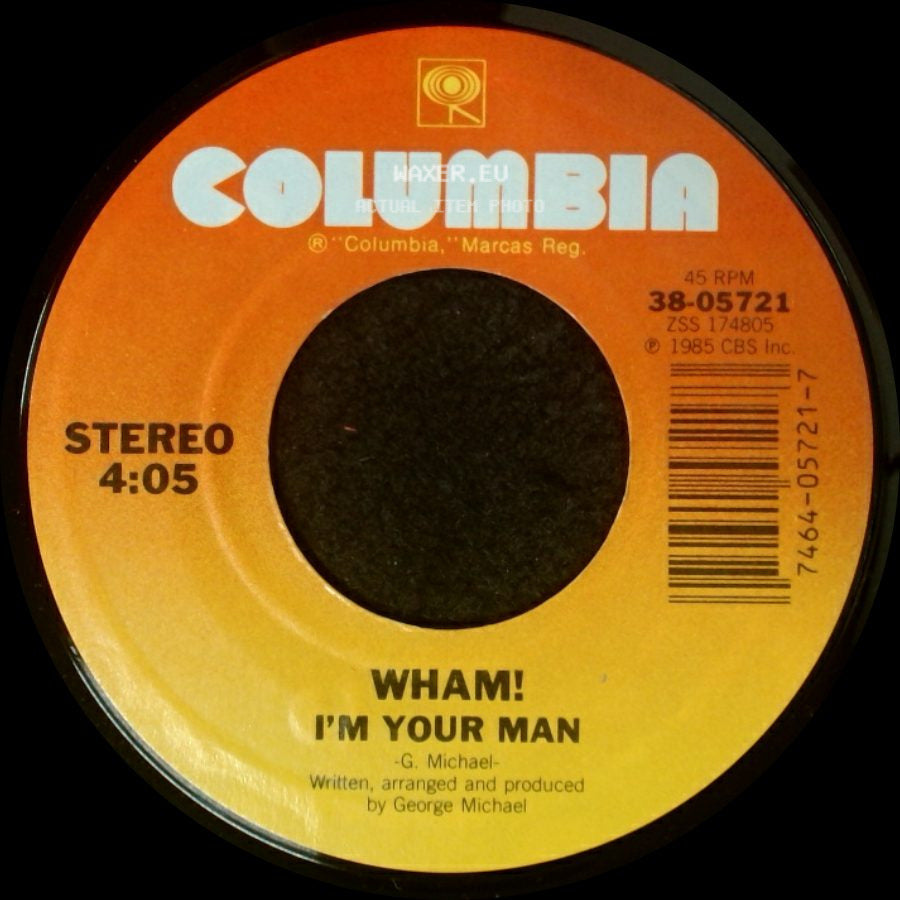 Wham! - Do It Right (Instrumental) / I'm Your Man side B
