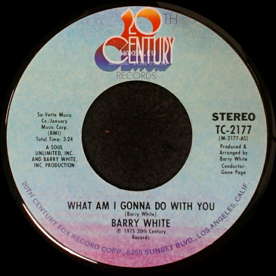 Barry White - What Am I Gonna Do With You / What Am I Gonna Do With You Baby side A