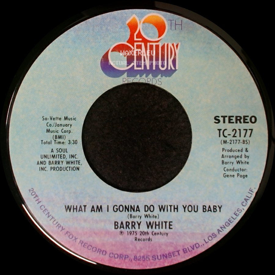 Barry White - What Am I Gonna Do With You / What Am I Gonna Do With You Baby side B