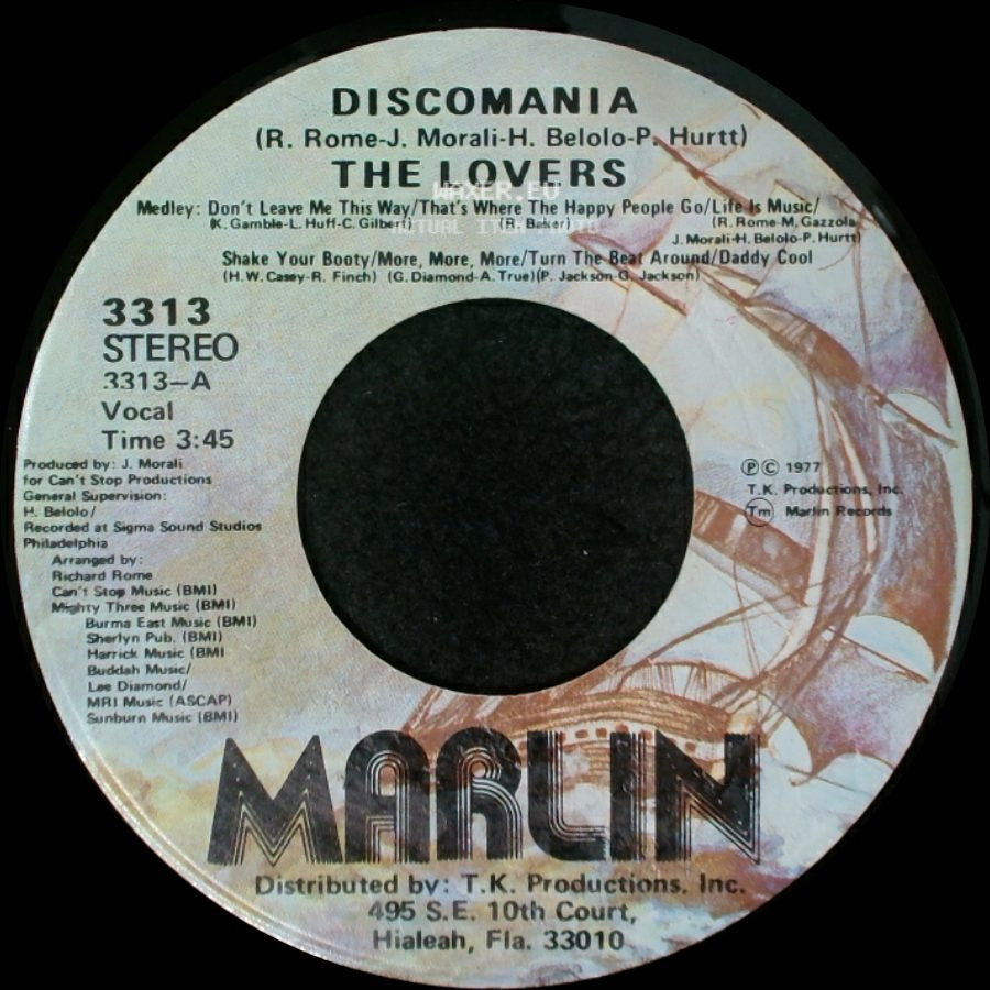 The Lovers - Discomania / Discomania side B