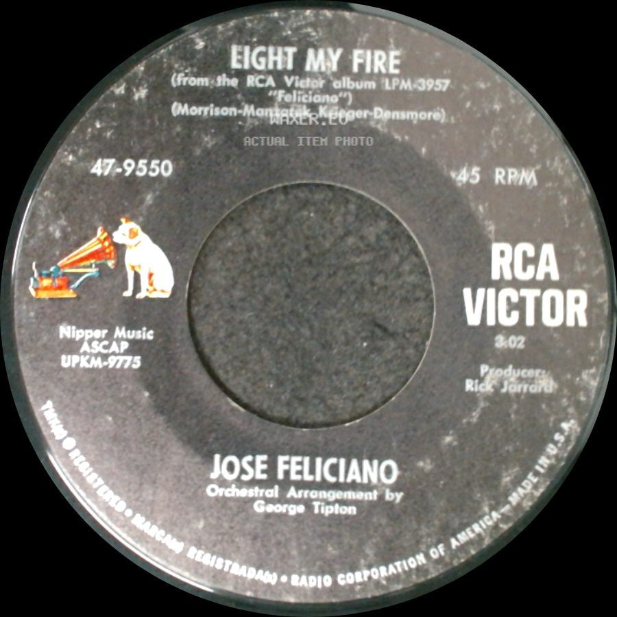 Jose Feliciano - Eight My Fire / California Dreamin' side A