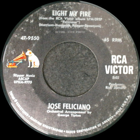 Jose Feliciano - Eight My Fire / California Dreamin' side A