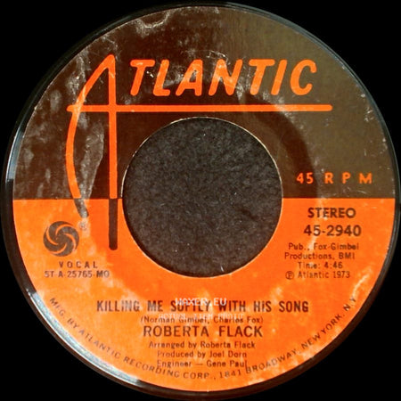 Roberta Flack - Just Like A Woman / Killing Me Softly With His Song side B