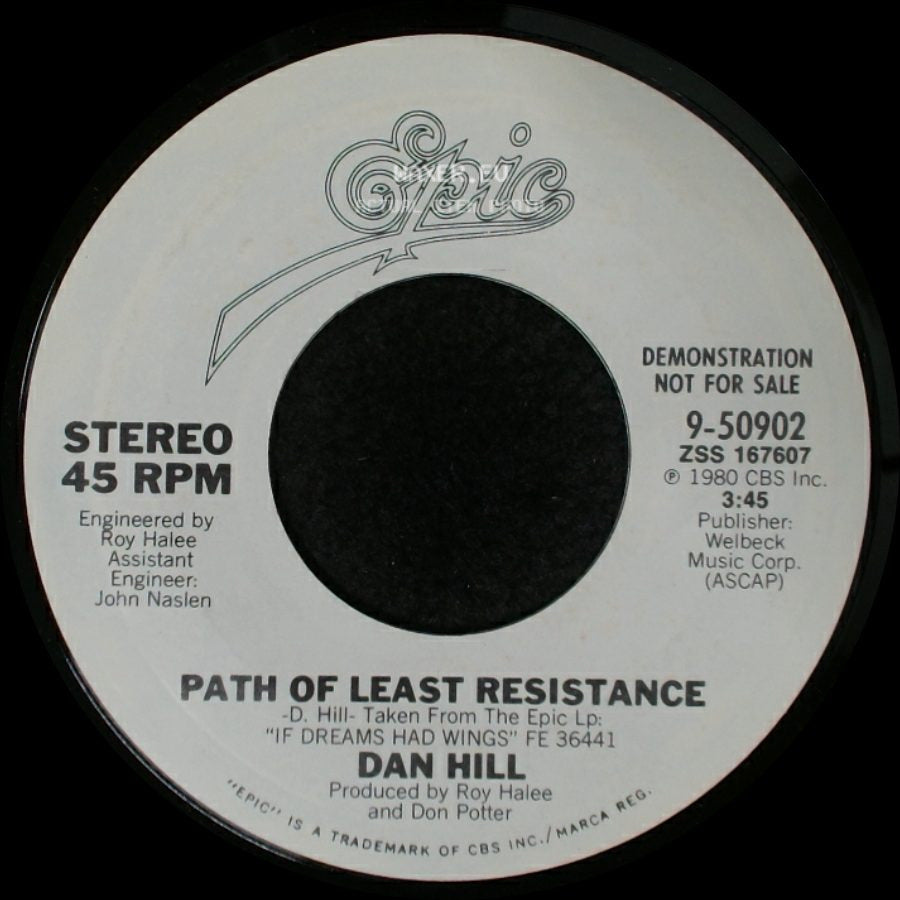 Dan Hill - Path Of Least Resistance / Path Of Least Resistance side A