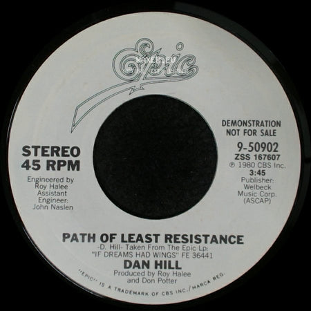 Dan Hill - Path Of Least Resistance / Path Of Least Resistance side A
