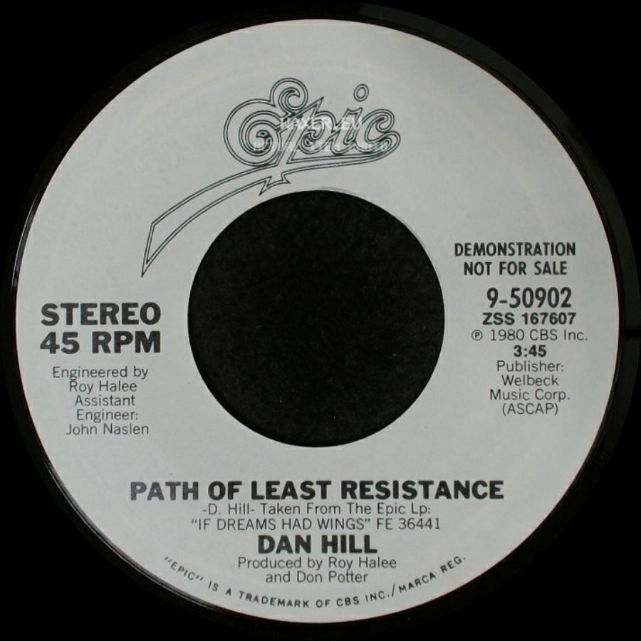 Dan Hill - Path Of Least Resistance / Path Of Least Resistance side B