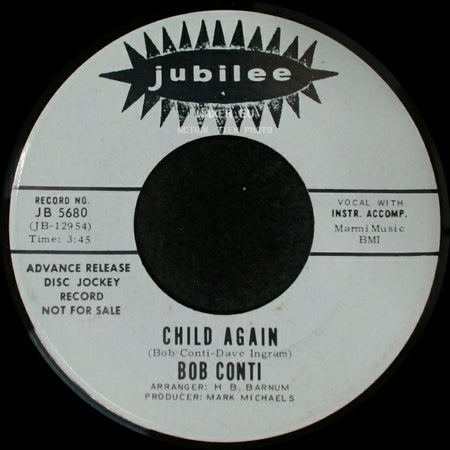 Bob Conti - Child Again / Child Again side A