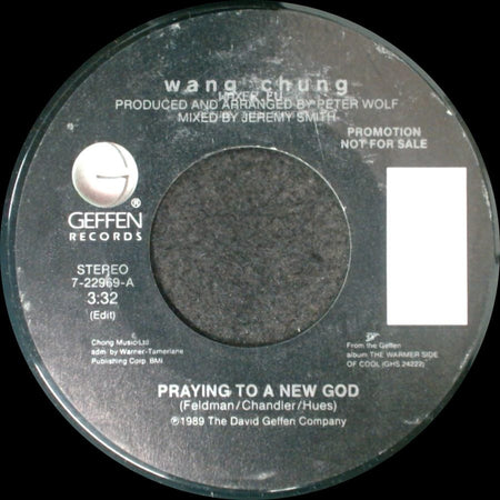 Wang Chung - Praying To A New God / Praying To A New God side B