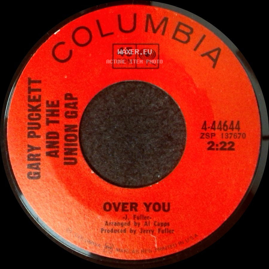 Gary Puckett And The Union Gap - If The Day Would Come / Over You side B
