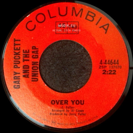 Gary Puckett And The Union Gap - If The Day Would Come / Over You side B