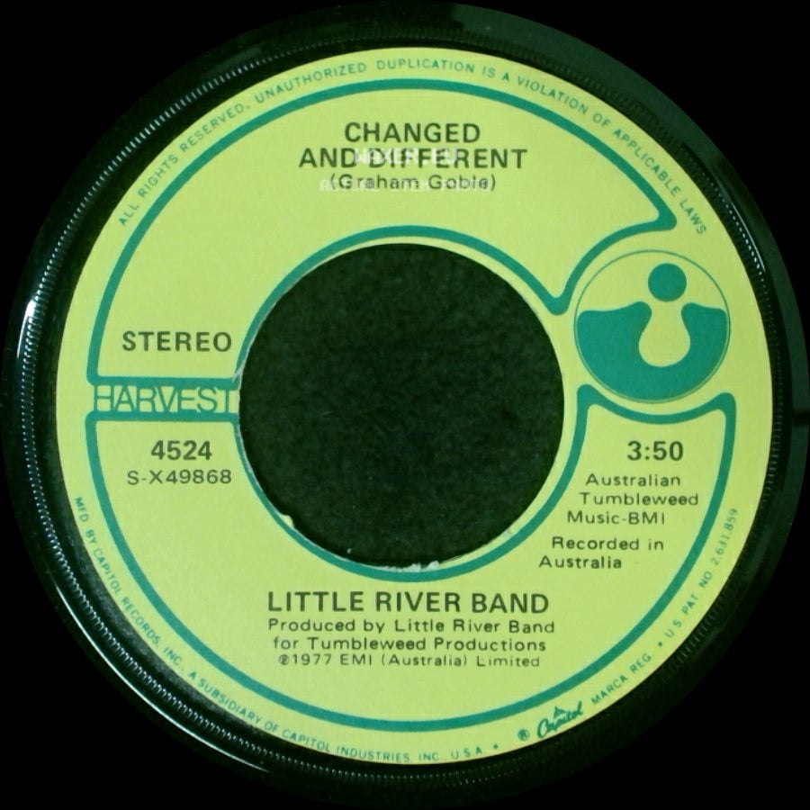 Little River Band - Changed And Different / Happy Anniversary side A