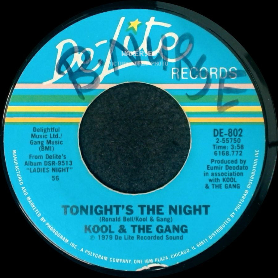 Kool & The Gang - Tonight's The Night / Too Hot side A