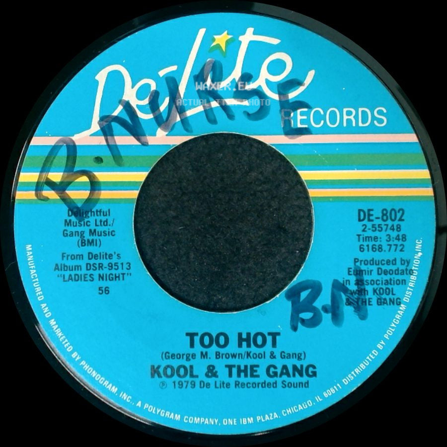 Kool & The Gang - Tonight's The Night / Too Hot side B