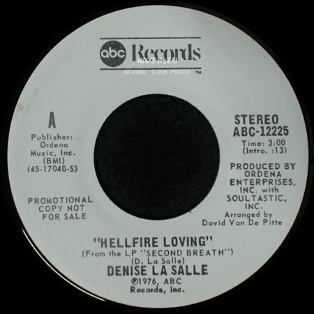 Denise La Salle - Hellfire Loving / Hellfire Loving side A