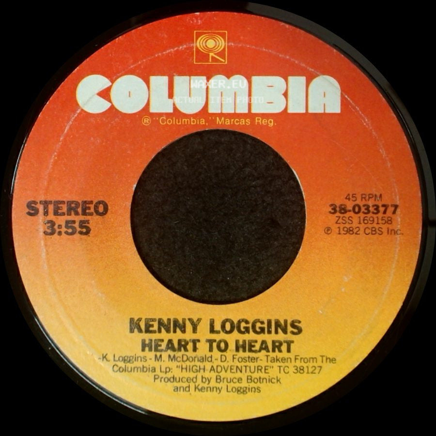 Kenny Loggins - Heart To Heart / The More We Try side A