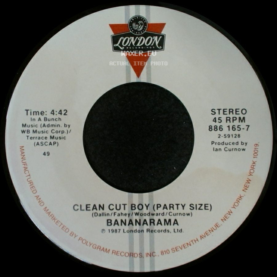 Bananarama - Clean Cut Boy (Party Size) / I Heard A Rumour side A