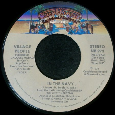 Village People - In The Navy / Manhattan Woman side A