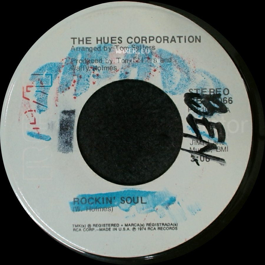 The Hues Corporation - Go To The Poet / Rockin' Soul side B