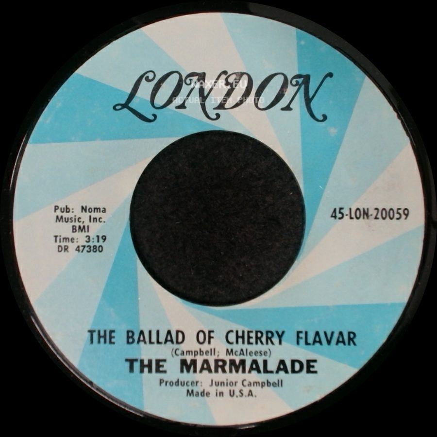 The Marmalade - Rainbow / The Ballad Of Cherry Flavar side B
