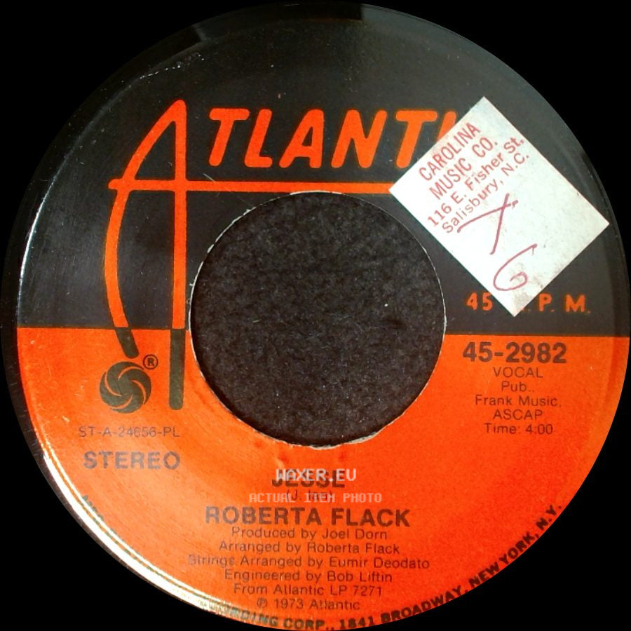 Roberta Flack - Jesse / No Tears (In The End) side A