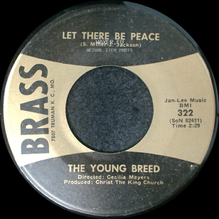 The Young Breed - Let There Be Peace / Carol Of The Drum side A