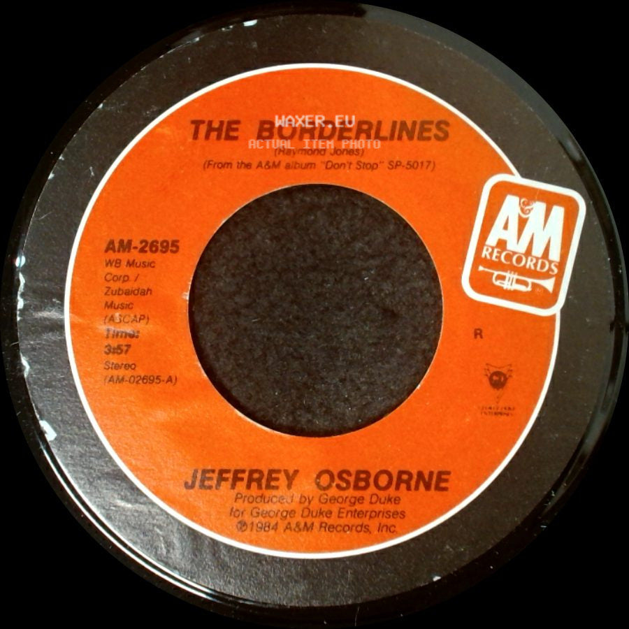 Jeffrey Osborne - The Borderlines / I'll Make Believe side A
