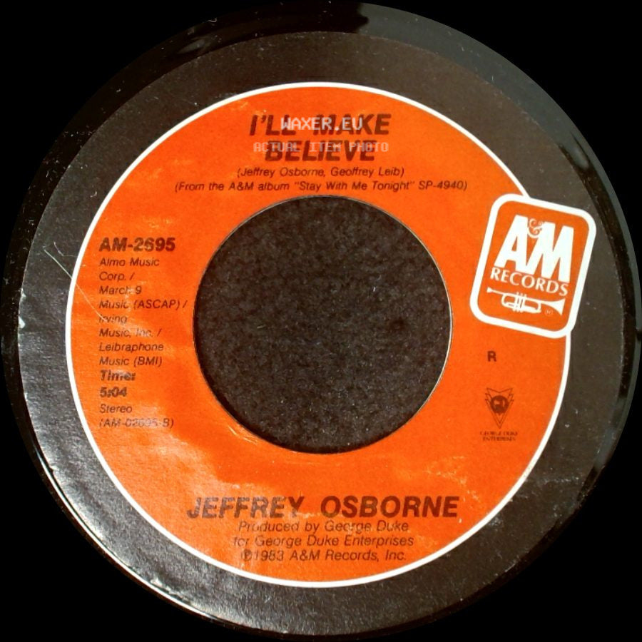 Jeffrey Osborne - The Borderlines / I'll Make Believe side B