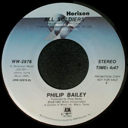 Philip Bailey - Thank You / All Soldiers side B