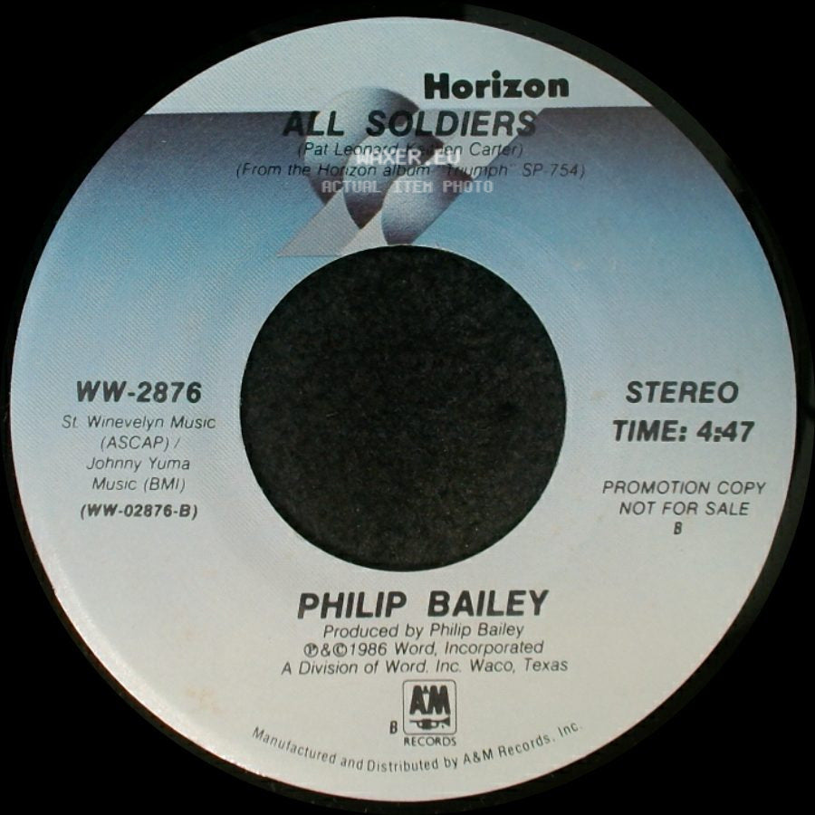 Philip Bailey - Thank You / All Soldiers side B