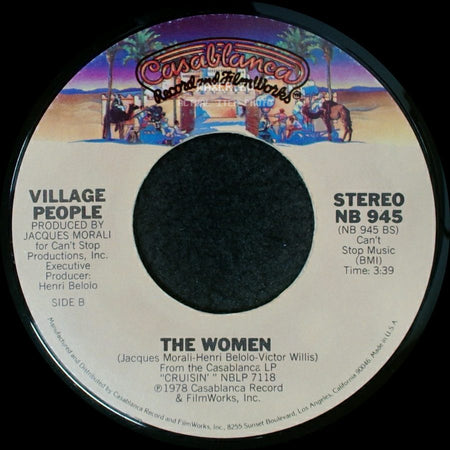 Village People - Y.M.C.A. / The Women side B